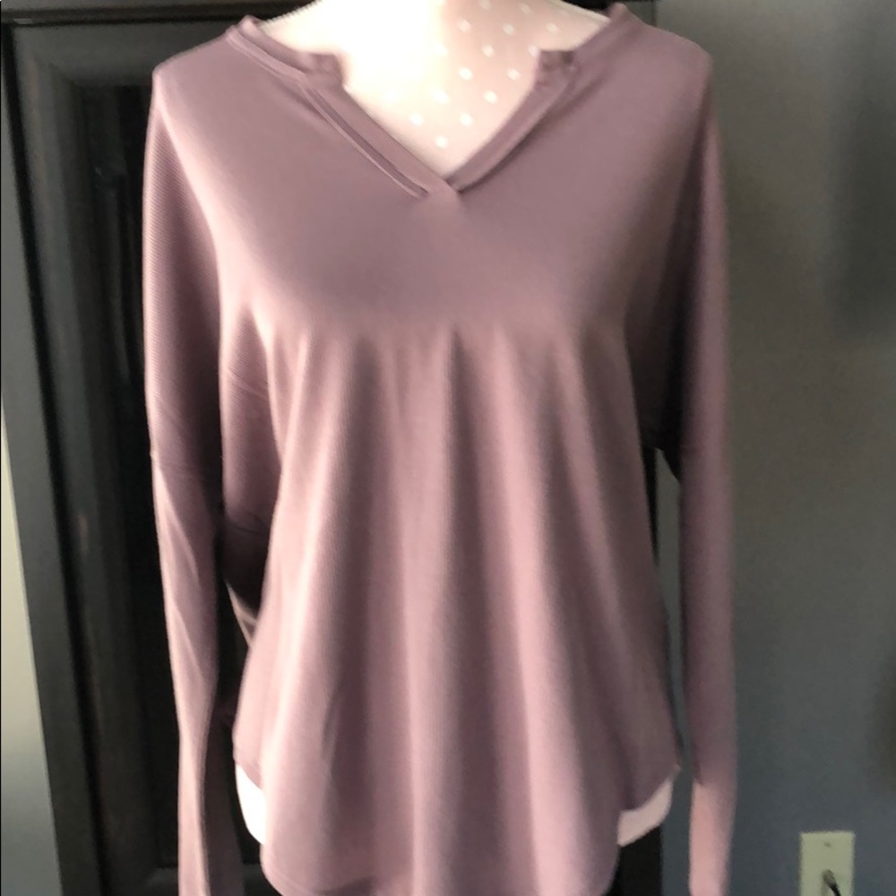 Calvin Klein mauve top